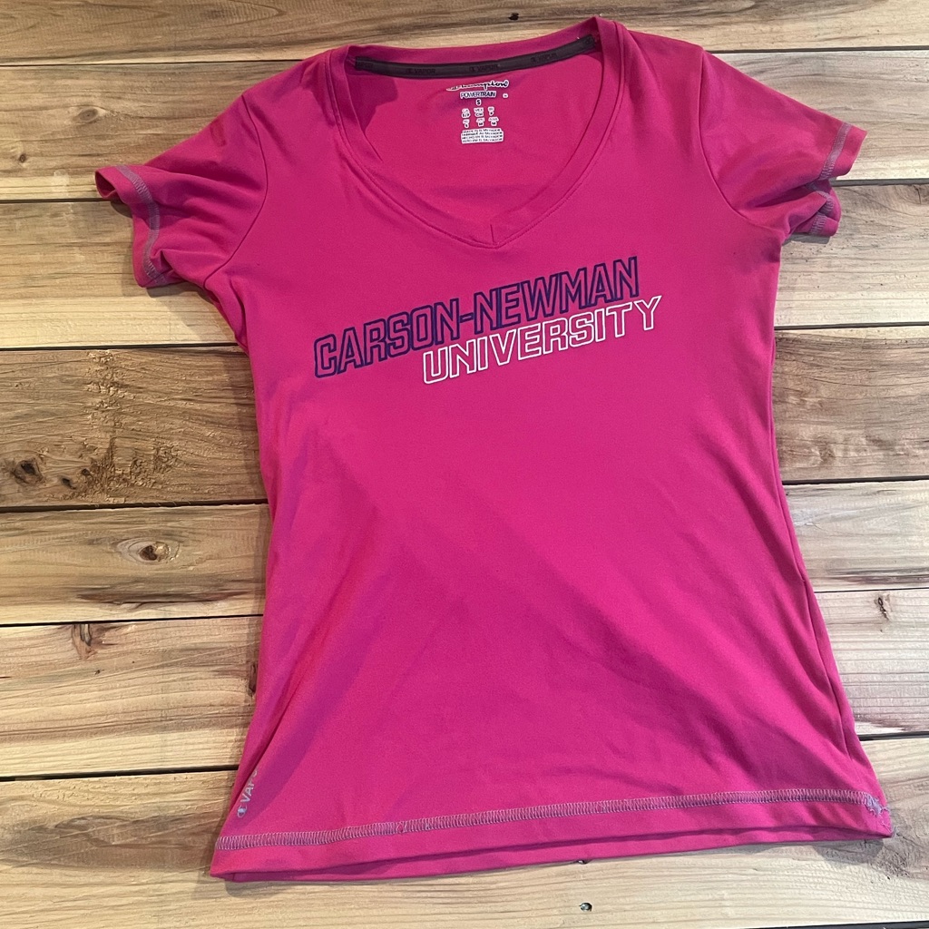 Carson Newman Woman’s Athletic Small Top Pink